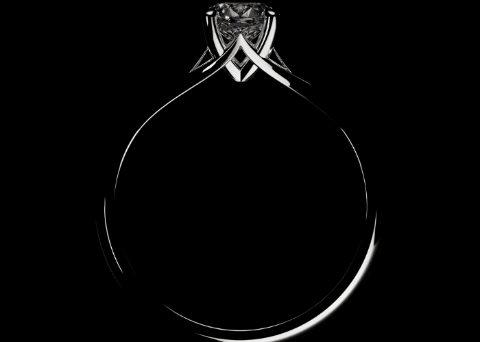 Μονόπετρο δαχτυλίδι με διαμάντι της Diamondjools